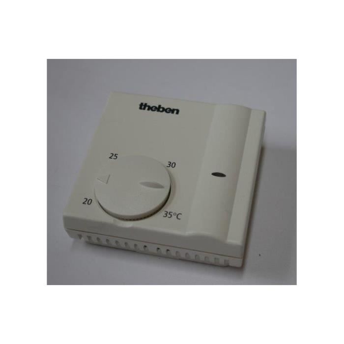Thermostat d'ambiance fil pilote 6 ordres avec sonde déportée RAM 714 A