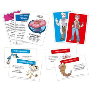 JEU SOCIÉTÉ - PLATEAU MONOPOLY Pokémon - Version Française JEU SOCIÉTÉ - PLATEAU MONOPOLY Pokémon - Version Française
