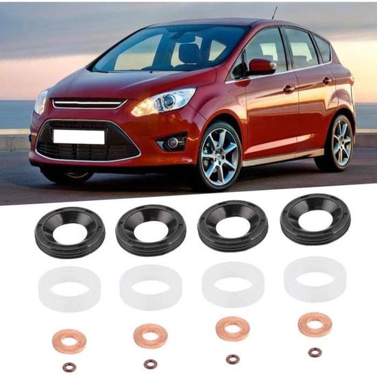 Kit D'étanchéité Injecteur Akozon ERR7004 - Joints Toriques Et Rondelles Cuivre/caoutchouc Pour Land Rover Defender TD5 1998-2006 - 3