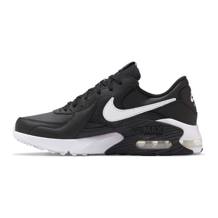 Baskets Nike Ch Air Max Excee Leather Noir Homme Noir Cdiscount Chaussures