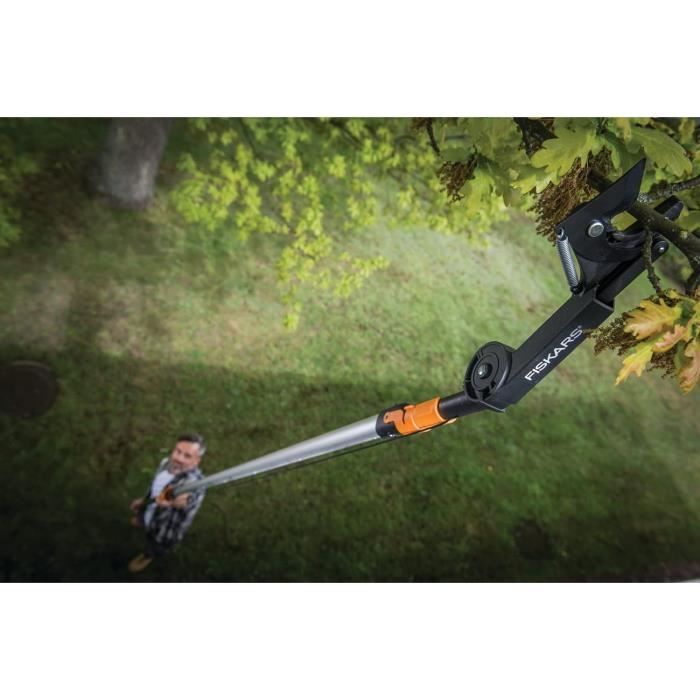 Coupe-Branches Fiskars QuikFit - Tête Enclume 3,2cm Bois Dur