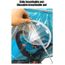 Bord Vert Grand Taille Couverture de pluie transparente pour bébé Poussette Protection contre les intempéries universelle Protection contre la pluie pour tout-petit Vent Vent Poussière de neige 