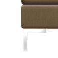 🎠3800Elégant Magnifique - Canapé scandinave Repose-pied sectionnel - Canapé de relaxation Canapé droit fixe Confortable Sofa avec c-3