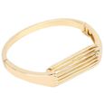 Tournevis,Bracelet en métal en acier inoxydable,accessoire de décoration de poignet pour Fitbit Flex 2- Golden[C409]-3