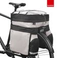 Gris noir SAHOO – sac de transport de vélo 60l, porte-bagage arrière pour vtt, sac de vélo, sacoche de bagage-3