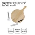 Ensemble de 3 ustensiles pour pizzas Fackelmann ref. 9999450-3