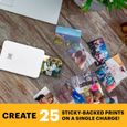 Imprimante Photo Mobile instantanée - KODAK - Step Printer Slim - Photos 5,1 x 7,6 cm Papier Zink - iOS et Android-3