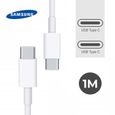 Chargeur Ultra Rapide 25W Adaptateur secteur Original Samsung + Cable USB-C USB-C pour Samsung Galaxy S23 5G 6.1" - Blanc-3