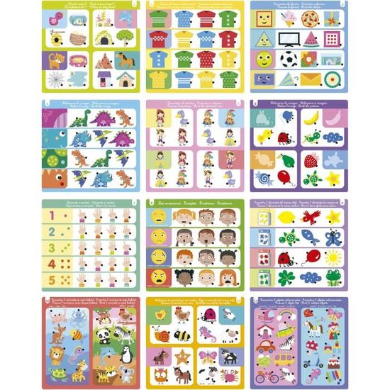 Educa Conector J'apprends à Lire - Jeu Éducatif 90+ Questions/Réponses, 12 Thèmes, Crayon Lumineux Et Sonore, Dès 4 Ans
