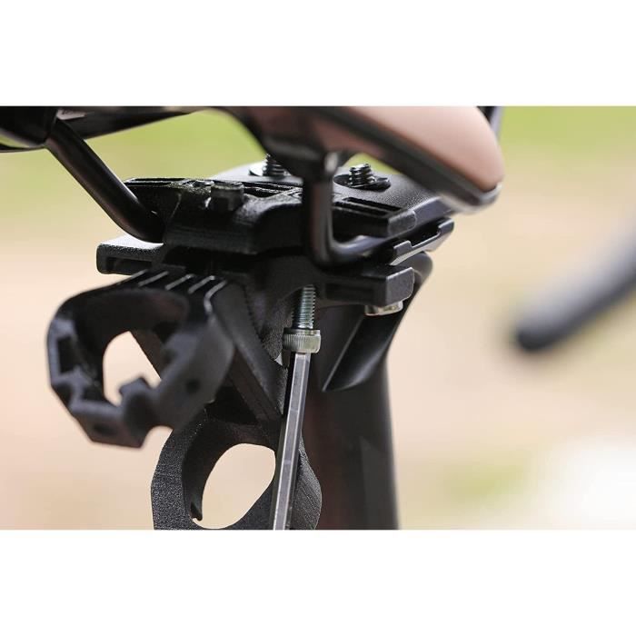 Clacson Per Bici A Pressione - Trombetta Metallica Con Pompa In Gomma, Rosso - Foto 6