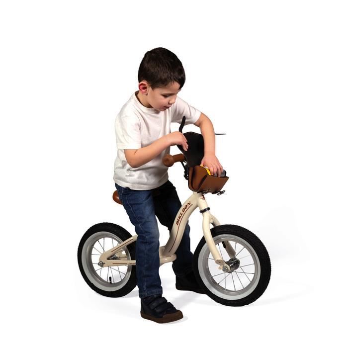 Draisienne Bikloon M tal Vintage Beige JANOD 2 roues Pneus