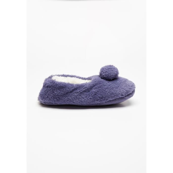 Chaussons sans semelle Damart Thermolactyl Bleu Nuit Bleu