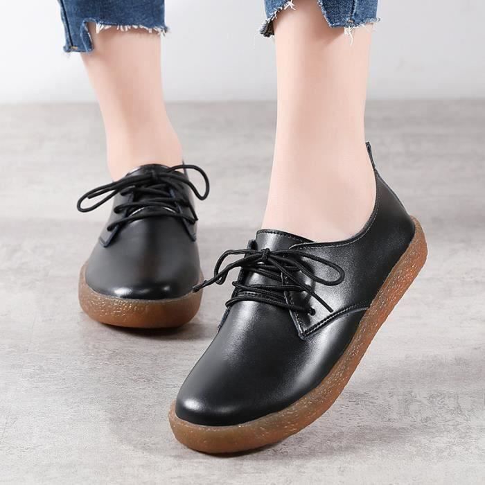 Derbies femme discount mode