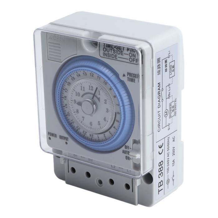 Interrupteur de minuterie - TBEST - TB388 - Économie d'énergie ...