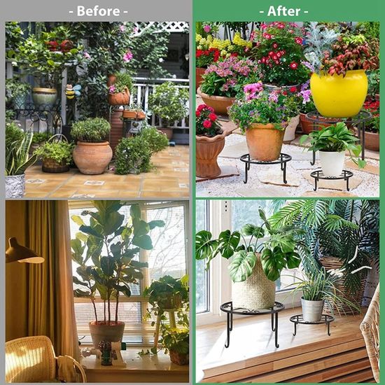 Lot De 5 Isolants Thermiques Pour Pots De Fleurs - Protection Gel & Canicule - Intérieur & Extérieur - Taille 3 Gallons