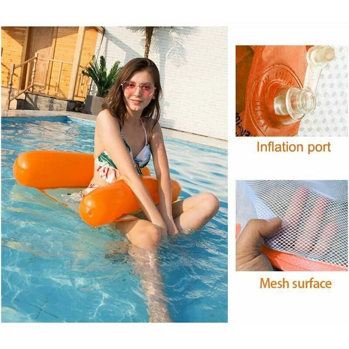 Flotteur De Piscine Gonflable pour Adulte, Hamac Flottant Polyvalent
