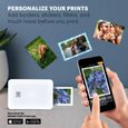 Imprimante Photo Mobile instantanée - KODAK - Step Printer Slim - Photos 5,1 x 7,6 cm Papier Zink - iOS et Android-5