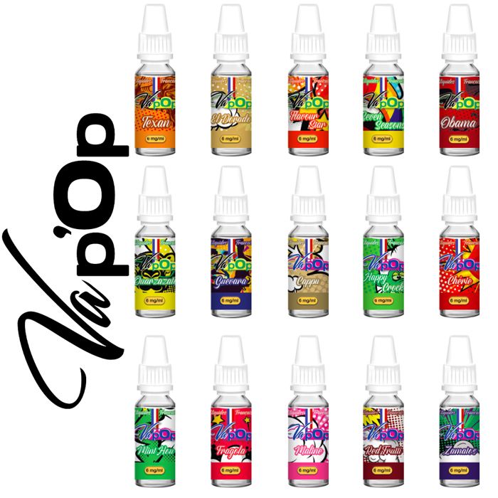 E-liquide Cigarette Électronique FRAMBOISE 6mg – 5x10ml – 70/30 PGVG – Made  in France – Vap'Op