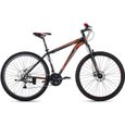 Vélo VTT Semi-Rigide 29'' - KS CYCLING - Catappa - 21 Vitesses - Noir rouge - Taille de Cadre 46 cm-0