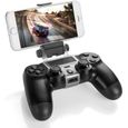 Link-e : Support universel smartphone, téléphone, mobile compatible avec manette sans fil Sony Dualshock PS4, PS4 Slim, PS4 PRO-0