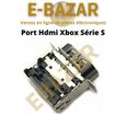EBAZAR Connecteur HDMI Xbox Série S Original Haute qualité Port Hdmi Xbox Série S-0