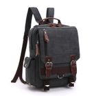 FUNTLEND Rétro Hommes Femme Sling Bag Sacs à Bandoulière pour Sac de Poitrine Sac d'Épaule Crossbody Bag Voyages Sac à Dos Toile Noir