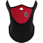 SHOP-STORY - Masque Polaire Anti-Froid Protection du Visage et Cou Contre Vent Cagoule pour Ski Snowboard Moto Scooter Vélo - ROUGE