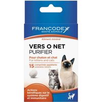 Francodex - Comprimés VERS O NET pour Chaton et Chat - x15