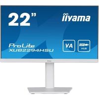 Ecran PC - IIYAMA ProLite XUB2294HSU-W2 - 21.5" FHD - Dalle VA - 1 ms - 75Hz - HDMI  / DisplayPort / USB - Pied réglable en hauteur