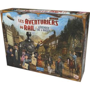 JEU SOCIÉTÉ - PLATEAU Jeux de société - Les Aventuriers du Rail - Legacy