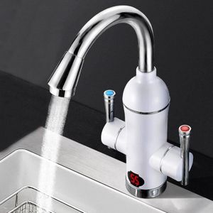 CHAUFFE-EAU 3000W Chauffe-eau instantané LED Robinet électrique Salle de bain Cuisine Instantané Chaud Robinet