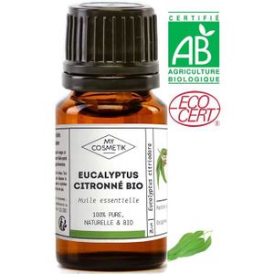 HUILE ESSENTIELLE Huile essentielle d'Eucalyptus Citronné BIO - MyCosmetik - 10 ml