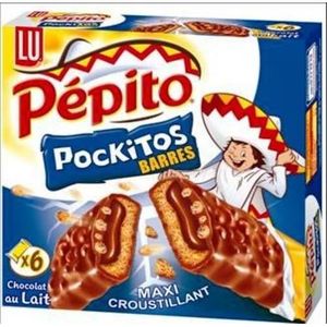 6 Paquets de Pépito de LU Biscuits au Chocolat au Lait 6 x 200 G - Vos  courses en ligne livrées à domicile avec ClicMarket