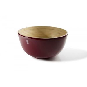 Bol Jaune D Bol 7 cm BAMBOU environ Magu Nature Design 16 cm H