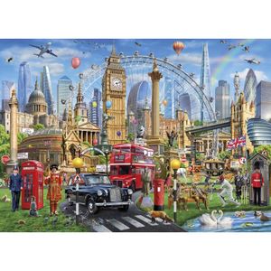 PUZZLE Puzzle 1000 pièces - GIBSONS - L'appel de Londres 