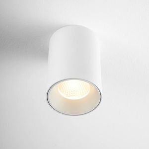 PLAFONNIER Petit plafonnier LED cylindre blanc - Ezzio