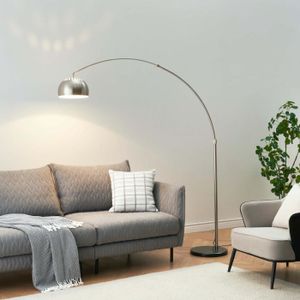 LAMPADAIRE Grande lampe de salon moderne courbée - Miguel