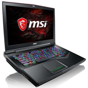Vente PC Portable MSI PC Portable Gamer - GT75VR 7RE 061FR Titan SLI 4K - 17,3" UHD - i7 7820HK - RAM 32Go - 512Go SSD + 1To - Dual GTX1070 8Gb - W10 pas cher Vente PC Portable MSI PC Portable Gamer - GT75VR 7RE 061FR Titan SLI 4K - 17,3" UHD - i7 7820HK - RAM 32Go - 512Go SSD + 1To - Dual GTX1070 8Gb - W10 pas cher