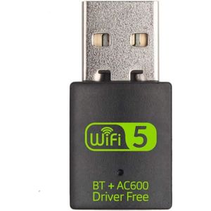 CLE WIFI - 3G Adaptateur USB WiFi Bluetooth, 600Mbps Clé WiFi Dongle Double Bande 2.4-5.8 GHz Bluetooth 4.2 sans Fil Adaptateur Réseau A168