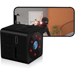 CAMÉRA MINIATURE Camera Espion, 4K Uhd Mini Caméra Espion Sans Fil 
