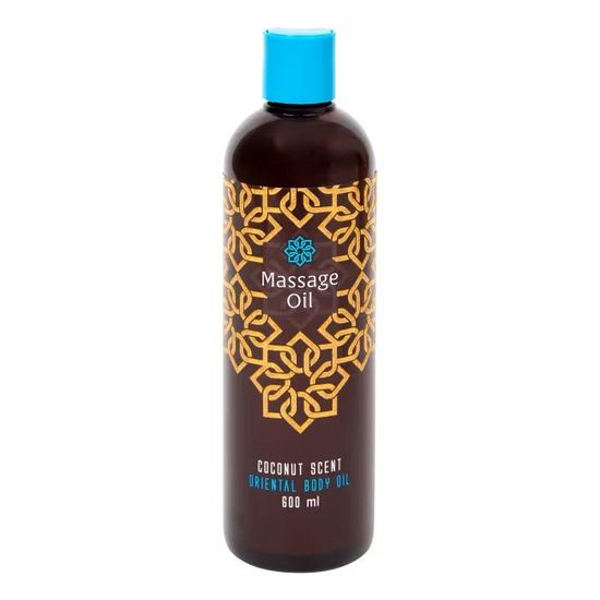 Huile De Massage Orientale Shunga Relax Body Oil Parfum Coco 600ml | Neuf - À L'huile D'amande Et Coco