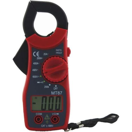 Multimètre Pince multimètre Pince multimètre ampèremètre Mesure LCD