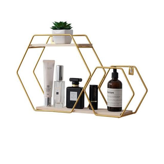 Étagère Murale Flottante En Rotin – Déco Bohème Pour Plantes, Salle De Bain, Cuisine, En Bois - 8