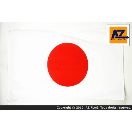 Drapeau Japon 150x90cm AZ FLAG - Neuf, 90 X 150 Cm
