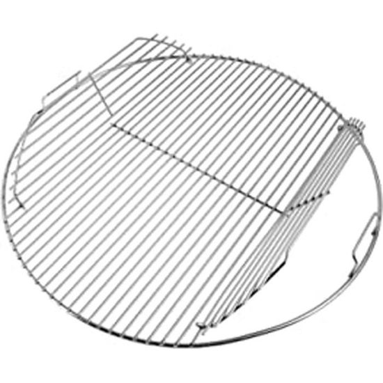 Filet De Gril Rond Inoxydable Pour Barbecue - 22 Cm, Maille Fine, Neuf