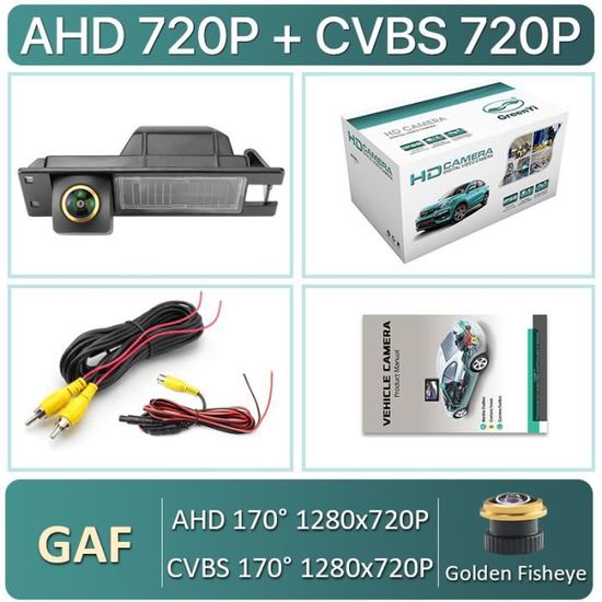 Caméra De Recul HD Vision Nocturne Fiat Abarth 500 595 695 500C - Compatible 2007-2019