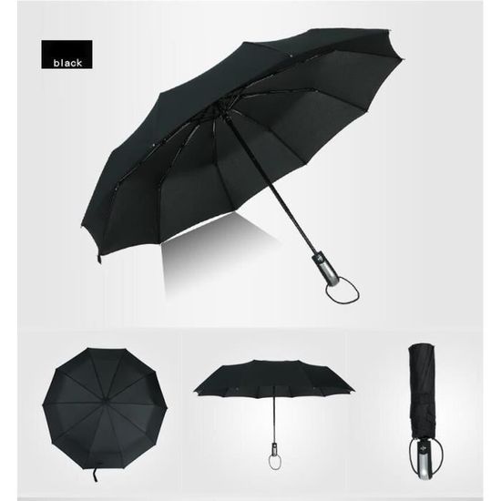 1pc Parapluie Coupe-Vent, Grand Parapluie Pliant Avec Vinyle Épais,  Résistant Efficacement Au Vent, Empêchant Les Fuites D'eau - Temu France