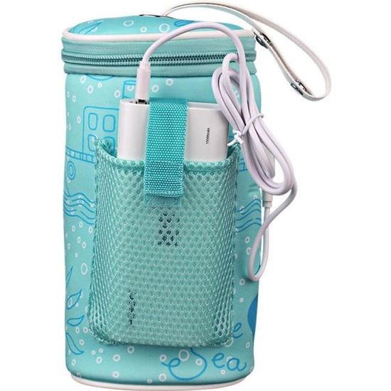 Sac chauffe-biberon Portable USB charge bébé chauffe-biberon pour nourrisson chauffe-lait alimentation bouteille d'allaitement sac