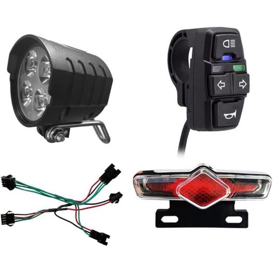 Kit Feux Avant/arrière Pré-câblé 3-5V Pour Arrma Mojave Grom 1/14 – Plug And Play, Résistant à L’eau Et à La Poussière, Facile à Installer