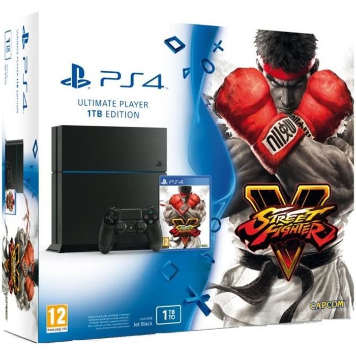 Sony Computer Entertainment PS4 1 To + Street Fighter V